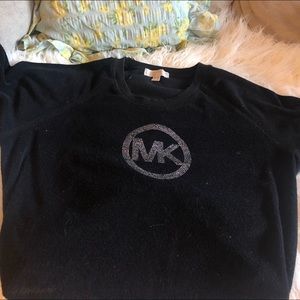 Michael kors black sweatshirt